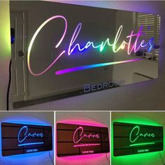 Personalized Name Mirror 12 Colors LED Light Use Code: OUXBDWR8 🔥 https://amzn.to/4cA0ZQn Link to purchase is located in my bio/profile @minionrun_deals #amazondeals #amazonfinds #amazon #sale #hotdeals #promo #code Led Light With Name, Led Light Name Plate, Resin Led Name Stand, Rose Led Lights Sign Affordable, Amazon Sale, Amazon Deals, Signage Design, Led Color, Led Light