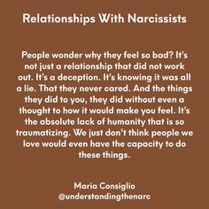 #narcissisticabuseawareness  #narcissisticabuserecovery  #narcissisticbehaviour  #vulnerablenarcissist #covertnarcissist #psychology They Never Cared, Narcissistic Boyfriend, Narcisstic Quotes, Maria Consiglio, Priorities Quotes, Narcissism Quotes, Narcissistic Personality