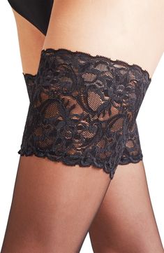 Floral lace brings an elegant finish to sheer stay-up stockings fashioned with even knit stitches to give legs a smooth, barely there look. Style Name:Falke Seidenglatt 15 Stay-Up Stockings. Style Number: 6553230. Elegant Thigh-high Legwear For Evening, Elegant Thigh High Legwear For Evening, Elegant Thigh High Hosiery For Night Out, Elegant Tight Legwear For Night Out, Elegant Thigh-high Legwear For Party, Elegant Thigh High Legwear For Party, Elegant Evening Stockings, Elegant Black Hosiery For Party, Stretch Lace Tights For Night Out