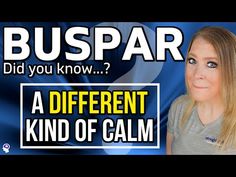 BUSPAR | 5 Must Know Facts! - YouTube Different Kinds, Did You Know