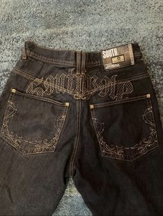 Affliction Pants, Affliction Style, Affliction Clothing, Baggy Clothes, Fits Clothes, 2000s Fashion Outfits, Fire Fits, Swaggy Outfits, 2000s Fashion