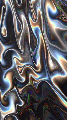 an abstract background with wavy lines and colors