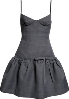 Shushu/Tong Bowknot Twill Corset Dress | Nordstrom Elegant Corset Dress With Fitted Bodice And Ruffle Hem, Elegant Fitted Mini Dress With Bow Straps, Elegant Sleeveless Corset Dress With Ruffle Hem, Chic Ruffled Corset Dress For Formal Events, Chic Fitted Dress With Bow Straps, Chic Fitted Mini Dress With Bow Straps, Chic Mini Dress With Bow For Daywear, Fitted Dresses With Bow Straps For Daywear, Fitted Daywear Dresses With Bow Straps