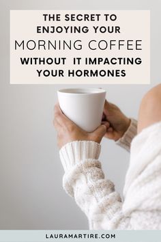 Hormone Balancing Recipes, Hormone Diet, Morning Cup Of Coffee, Hormone Balancing Diet, Hormonal Weight Gain, Foods To Balance Hormones, Low Estrogen Symptoms, Hormonal Health, High Cortisol