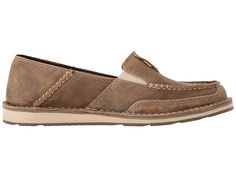 Ariat Cruiser Women's Slip on Shoes Brown Bomber Outdoor Slip-ons With Textured Sole, Casual Slip-on Boat Shoes For Outdoor, Outdoor Leather Footbed Slip-ons, Casual Slip-on Boat Shoes With Leather Footbed, Outdoor Slip-on Boat Shoes With Stitched Sole, Ariat Cruisers, Cycling Shoes Women, White High Heels, Women's Slip On Shoes