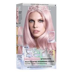 Feria Smokey Pastels are custom-blended by master colorists for the imaginative trendsetter. Available in with 3 sophisticated smokey pastel shades of blue, purple, and pink. Pastel hair color is ideal for light blonde hair. If hair is darker, start by pre-lightening with Feria Extreme Platinum. Apply Pastels 14 days later. Multi-faceted, shimmering, smokey Ultra-expressive, ultra-sophisticated Gentle, deep conditioning For Color Treated Hair Feria Hair Color, Gold Hair Dye, Blond Rose, Rose Gold Hair Dye, Loreal Hair, Short Ombre Hair, Bold Hair Color, Pastel Pink Hair, Hair Color Pastel