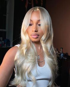 20 Best Summer Blonde Hair You'll Love Flattering Hairstyles, Long Hairstyle, Stunning Hairstyles, Blonde Lace Front Wigs, Blonde Hair Inspiration, Hair Laid, Dope Hairstyles