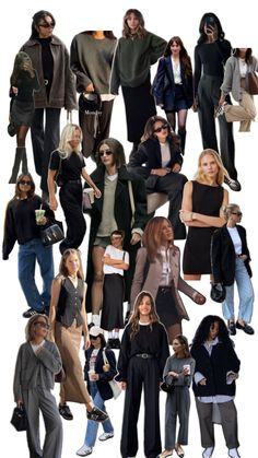 Chic outfits that are wearable for work Rome Outfits, Capsule Wardrobe Casual, Minimalist Fashion Women, Winter Fashion Outfits Casual, Business Chic, Relaxed Outfit, Transition Outfits, Effortlessly Chic Outfits, Easy Trendy Outfits