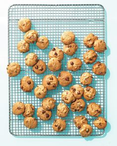 cookies on a cooling rack ready to be baked in the oven or used as an appliance