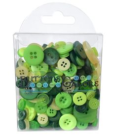 Luck - HB102 - Buttons Galore and More Button Tree, Craft Buttons, Crafts Sewing Projects, Craft Sewing, General Crafts, Sewing Buttons, School Colors, Winter Crafts, Sewing A Button