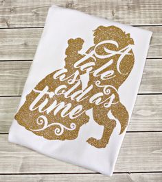 a tea towel with the words life is full of time on it and a silhouette of a bear