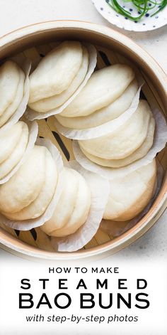 how to make steamed baobobs with step - by - step photos