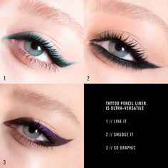 Best Waterproof Eyeliner For Tightlining, Tattoo Pencil, Kvd Beauty, Beauty Tattoo, Light Blue Eyes, Pencil Liner, Blue Eyeliner, Line Line, Lower Lashes