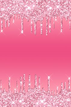 a pink background with lots of sparkle