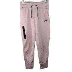 These Nike Tech Sweatpants/Joggers Are A Beautiful, Pale, Baby Pink Color Almost I Just Got Them A Few Weeks Ago. I’ve Only Worn Them Once And They Are In Perfect Condition. They Look Really Really Cute Even Though They Are An Extra Large Kids That Means They Are Like A Small, Medium And Women’s And Willing To Take Any Offers. Nike Pink Bottoms With Pockets, Pink Nike Bottoms With Pockets, Pink Sweatpants With Pockets For Sports, Nike Pink Lounge Pants, Nike Pink Pants For Loungewear, Nike Pink Loungewear Pants, Pink Sports Bottoms With Side Pockets, Nike Tech Sweatpants, Nike Tech Joggers