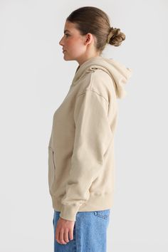 Introducing the Logo Hoodie Taupe, designed with comfort and style in mind. Whether you're lounging at home, or heading out for a casual day, this hoodie is an essential addition to your everyday wardrobe. 100% Cotton fleece Taupe garment wash Screen printed chest logo Ribbed cuffs and hemline Front kangaroo pocket Double width hood Designed in Australia. Made in China Cotton Fleece, Everyday Wardrobe, Screen Printing, Navy, Wardrobe, ? Logo