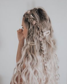 Kirsten Zellers, Rope Braided Hairstyle, Seashell Hair, Short Punk Hair, Hairstyle Examples, Instagram Hairstyles, Romantic Wedding Hair, Punk Hair, Hairdos For Curly Hair