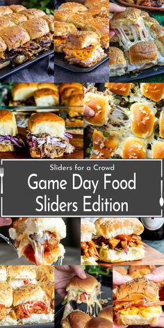 game day food slidesr collection