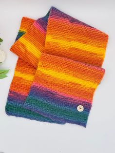 Introducing our exquisite handmade scarf, a perfect blend of warmth, style, and craftsmanship. Each scarf is meticulously crafted with love and attention to detail, making it a unique and cozy accessory for any occasion. 🌈 Soft and Luxurious: Our scarves are made from high-quality, ultra-soft yarns that provide a gentle embrace against your skin. The luxurious feel ensures comfort and warmth, making it your go-to accessory for chilly days. 🎨 Vibrant Colors: Embrace the beauty of a rainbow with our scarf's vibrant and eye-catching colors. Each hue is carefully selected to add a touch of joy and positivity to your outfit, making it an ideal accessory for both casual and formal wear.✨  Lenght:135 cm  Widht:20 cm Handmade Multicolor Winter Scarves, Cozy Multicolor One Size Scarves, Bohemian Hand Knitted Alpaca Scarves, Handmade Shawl In One Size - Perfect For Gifts, One Size Multicolor Yarn Scarves, One Size Multicolor Shawl For Gift, Multicolor One-size Shawl For Gift, One Size Multicolor Shawl Gift, Handmade Multicolor Infinity Scarf One Size