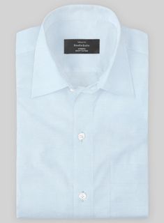 Impart a dynamic appeal with our Italian Lombardo Ceo Blue Shirt. Besides, it is crafted from pure cotton material, representing a crisp, light and a touch of serene elegance with a solid finish over a blue shade.  Plus, proficient tailoring brings traditional, safe and versatile tones to express function and form, making a stunning companion to your sartorial-inspired wardrobe. So, create a flattering figure with our suit, which will make you a chic individual no matter the occasion you attend. Blue Cotton Business Shirt, Classic Semi-formal Light Blue Shirt, Classic Light Blue Shirt For Semi-formal Occasions, Classic Light Blue Semi-formal Shirt, Classic Light Blue Cotton Shirt, Classic Blue Cotton Dress Shirt, Semi-formal Solid Cotton Shirt, Light Blue Dress Shirt With Spread Collar, Blue Cotton Dress Shirt With Spread Collar