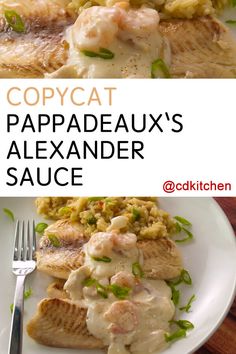 the cover of copycat pappadeaux's alexander sauce