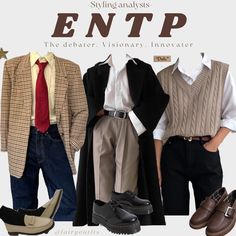 Entp Style, Chaotic Academia Outfits, Stylish Outfits Casual, Dark Academia Outfits, Dark Academia Outfit, Academia Outfits, Earthy Outfits, Concept Clothing, Vibe Clothes