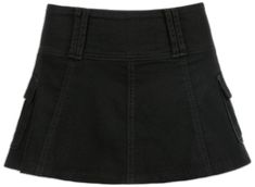 Black Mid-rise Cargo Jeans With Pockets, Black Mid-rise Skirt With Pockets, Black Denim Mini Skirt With Pockets, Black Mid-rise Denim Skirt With Pockets, Black Mid-rise Cotton Denim Skirt, Midi Skirt Y2k, Techno Fashion, Skirt Y2k, Y2k 90s