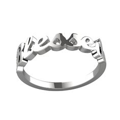 When we think of all Christ did for us on The Cross, one word typically comes to mind. BLESSED Take this reminder with you everywhere you go with a beautiful stainless steel ring. Will not tarnish. Available in sizes 6 to 10. Made of solid stainless steel and hand-crafted by skilled artisans and will make a nice addition to any collection. A perfect gift for yourself or that special loved one! 🎁 Metal: Solid Stainless Steel Size: 6 to 10 Arrives in 3-5 business days. Stainless Steel Ring, One Word, Size 10 Rings, Christian Clothing, Stainless Steel Rings, Steel Ring, The Cross, Hand Crafted, Ring Size