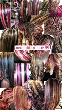 Y2k Brown Hair, Highlights Peekaboo, Brown To Pink Balayage, Pink Hair Highlights, Pink Balayage, Skunk Hair, Blonde Pink, Peekaboo Hair