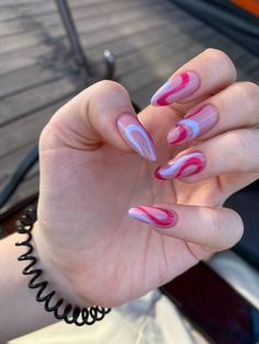 Pink Tip Nails, Unghie Nail Art, Purple Acrylic Nails, Wow Nails, Punk Nails, Almond Acrylic Nails, Nail Swag, Acrylic Nails Coffin Short, Pink Acrylic Nails