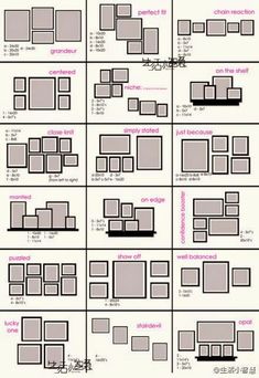 the different sizes and shapes of frames for pictures or video game screens, with instructions to make