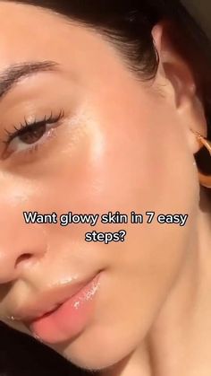 Glowy Skin Naturally, Flawless Skin Care, Face Skincare, Face Routine, Facial Skincare, Clear Glowing Skin, Skin Facial, Night Skin Care Routine, Face Facial