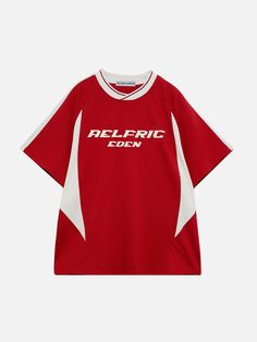 Aelfric Eden Vintage Patchwork Tee Patchwork Tee, Red Street, Top Streetwear Brands, Aelfric Eden, Vintage Patchwork, Top Streetwear, Clothes Shopping, Clothing Details, Red Shirt