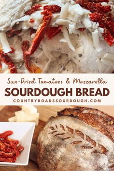 sun dried tomatoes and meranella sourdough bread is the perfect side dish