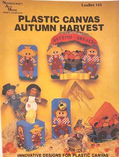 an advertisement for plastic canvass featuring teddy bears and other items from the 1970s's