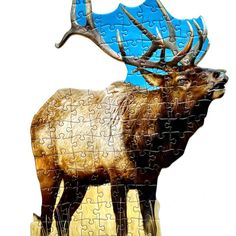 ELK jigsaw puzzle, Brand: Master Pieces, Ribbon Cut, 101 Pieces, Finished Dimensions: 9.62” x 13.6”. This massive beast can weigh up to 1100 lbs. See more fun facts on Roberta's review. #masterpiecespuzzleph #jigsaw-puzzle #jigsawpuzzlehobby #puzzle #jigsaw #jigsaws #jigsawpuzzle #jigsawpuzzles #ilovejigsaws #love-puzzles #jigsawlover #puzzletime #puzzleaddict #puzzlelove #puzzlelover #puzzlesofinstagram
#puzzlecollection#puzzlenerd #puzzel #puzzlepieces #puzzlefeed #puzzlepic