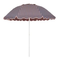 an open umbrella on a white background