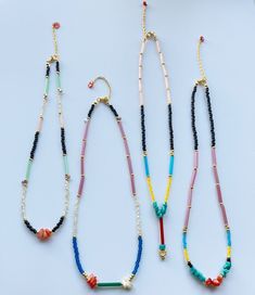 They are one of a kind stunning beaded necklace choker with a unique design.  Miyuki beads & tube beads.  37 cm length.  Gold plated closure & extended chains. Handmade Beaded Necklace, Ethnic Necklaces, Handmade Beaded Necklaces, Miyuki Beads, Necklace Beaded, Themed Jewelry, Unique Gifts For Her, Tube Beads, Beaded Necklaces