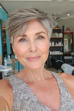 Embrace your timeless beauty and elevate your style with our curated collection of over 50 elegant hairstyles for women over 60 in 2024. As you gracefully navigate this incredible chapter of your life, discovering a