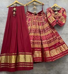 Lehenga Silk, Bandhani Lehenga, Lengha Blouse Designs, Choli Dress, Printed Lehenga, Blouse Design Images