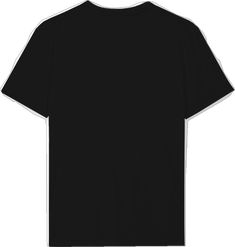 Black Essential T-shirt With Relaxed Fit, Essential Black Crew Neck T-shirt, Black Relaxed Fit Essential T-shirt, Essential Black Short Sleeve T-shirt, Black Short Sleeve Essential Top, Essential Black Short Sleeve Tops, Plain T Shirts, Black T Shirts, Black Plain