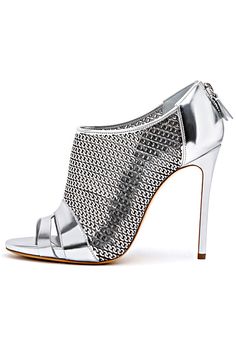 #Casadei #silver #shoes #sandal Brian Atwood Heels, Gianmarco Lorenzi, Chain Pattern, Charlotte Olympia