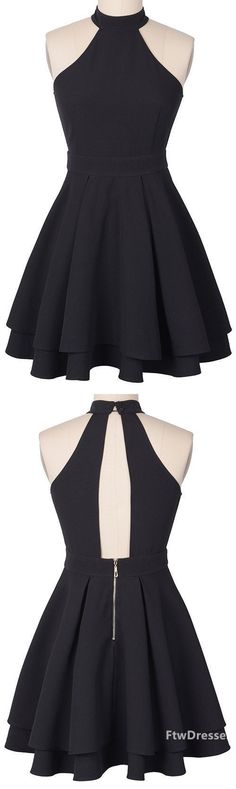 charming black halter homecoming dresses sleeveless mini prom homecoming dress Halter Neck Mini Dress For Date Night And Prom, Elegant Mini Length Halter Dress For Prom, Fitted Halter Dress For Homecoming, Backless Black Mini Dress For Prom, Black Halter Neck Dress For Prom Season, Fitted Halter Dress For Spring Homecoming, Black Backless Mini Dress For Prom, Black Halter Neck Dress For Prom, Black Sleeveless Halter Dress For Prom