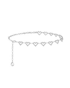 PRICES MAY VARY. ELEGANT HEART DESIGN - Girls chain belt shaped into a delicate heart and adorned with shimmering cubic zirconia stones, adds a touch of sparkle to your child's style COMFORTABLE ADJUSTABLE - The rhinestone chain belt fits girls with a 20-30 inch waist, the waist chain is designed with an 11in adjustable extension chain, perfect for growing girls OCCASION VERSATILITY- Be it a wedding ceremony as a charming flower girl, a graduation milestone, or simply adding a sparkle to everyda Heart Chain Belt, Metal Waist Belt, Gold Waist Belt, Gold Metal Belt, Genshin Oc, Heart Belt, Movie Outfits, Belt Chain, Style Comfortable