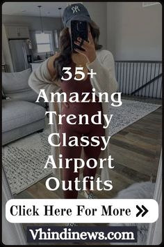 Entdecken Sie die besten Flughafen-Outfit-Ideen, die Komfort und Eleganz vereinen! Von gemütlichen Schichten bis hin zu stilvollen Accessoires – lassen Sie sich von diesen 35+ Inspirationen begeistern. 

#AirportOutfits #TravelStyle #ChicAndTrendy #ClassyTravel #FashionForWomen #TravelWardrobe #ComfortAndStyle #StylishTravel #WomenOnTheGo #AirportFashion