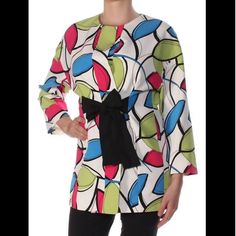 Vibrant Multi Color Blazer That Works Well For Formal And Casual Business Engagements. Ideal To Combine With Jeans Or Black Pants. Chic Multicolor Outerwear For Day Out, Fitted Multicolor Outerwear For Day Out, Chic Multicolor Workwear Outerwear, Chic Multicolor Long Sleeve Outerwear, Spring Multicolor Outerwear For Work, Spring Workwear Multicolor Outerwear, Retro Spring Outerwear For Party, Elegant Multicolor Long Sleeve Outerwear, Retro Spring Party Outerwear