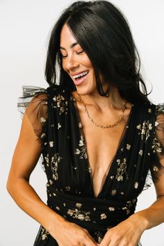 Natalia Floral Embellished Maxi Dress | Black + Gold | Baltic Born Black Tie Optional Wedding Guest Dress, Cocktail Dress Winter, Boho Wedding Guest Outfit, Black Tie Optional Wedding, A Line Skirt Outfits, Black Wedding Guest Dresses, Black Tie Wedding Guest Dress, Winter Wedding Outfits, Wedding Outfits For Women