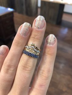 Mountain Rings, Mountain Fashion, Jenny Lake, Mountain Ring, Rare Gems, Rare Gemstones, Natural Sapphire