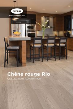 the kitchen is clean and ready to be used as a dining room or living room