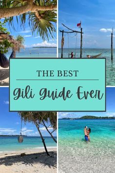 The Best Gili Guide Ever! Gili Islands Bali, Gili Meno, Sanur Bali, Gili Islands, Gili Trawangan, Gili Island